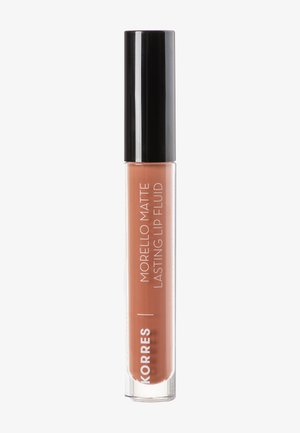 KORRES MORELLO MATTE LASTING LIP FLUID - Läppglans - 07 tinted nude