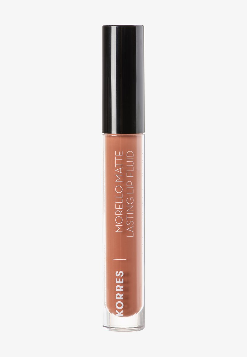 KORRES - MORELLO MATTE LASTING LIP FLUID - Lucidalabbra - 07 tinted nude, Ingrandire