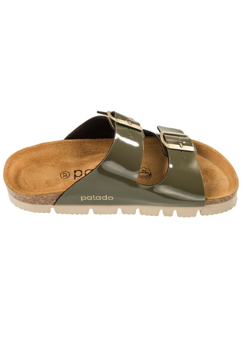 Herren Sneaker | Palado KORFU Hausschuh olive/gold//cream/grün - OA50819 Herren Sneaker | Palado KORFU Hausschuh olive/gold//cream/grün - OA50819
