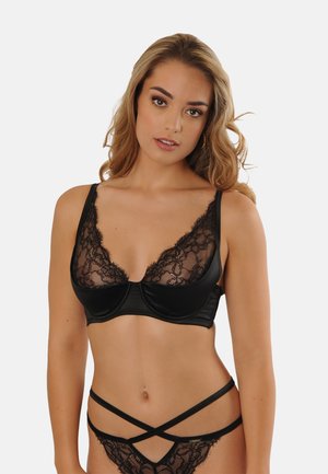 ALICANTE HALF PADDED - Soutien-gorge triangle - black