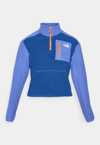 YUMIORI ¼ ZIP - Fleece jumper - estate blue/indigo plum/iron bronze