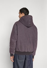 HUF BOULDER WORK JACKET UNISEX - Farkkutakki - raisin