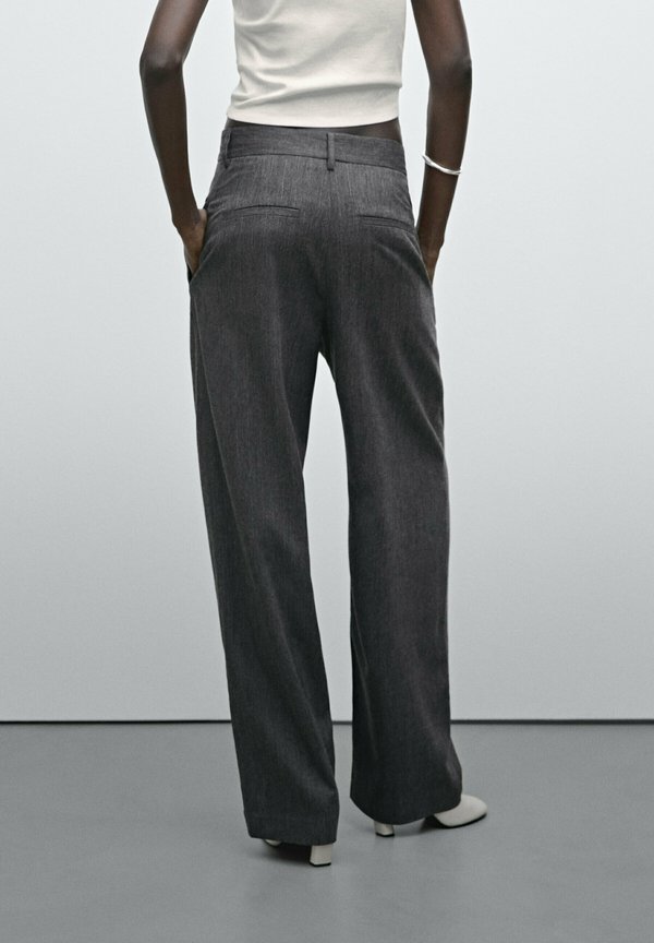 STRIPED STRAIGHT-LEG - Trousers2