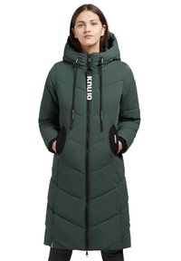 khujo ARIBAY4 PEACHED - Cappotto invernale - blaugrün