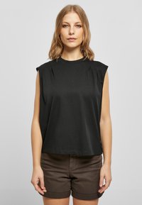 Urban Classics ORGNAIC HEAVY SHOULDER - Topper - black