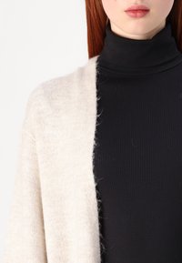 Gina Tricot LONG CARDIGAN - Cardigan - oat melange