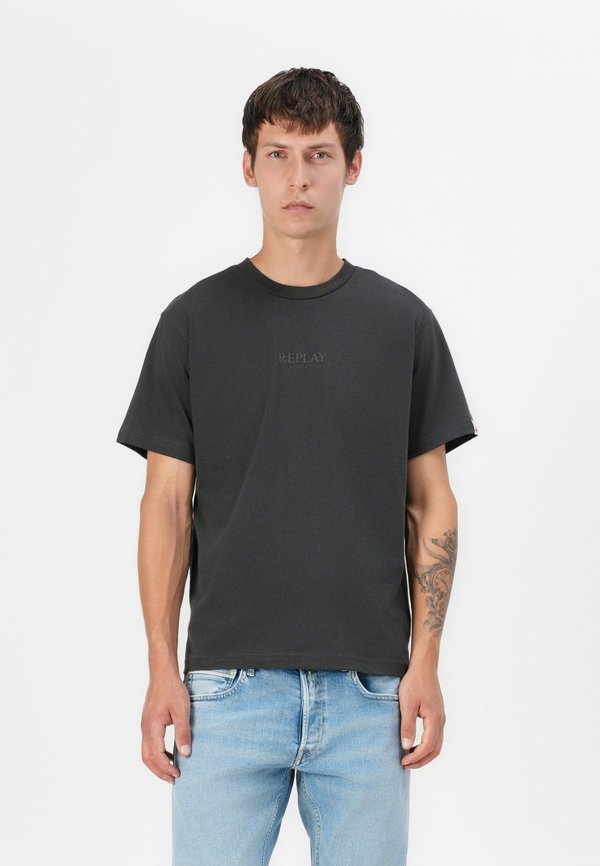 LOGO - Basic T-shirt - iron