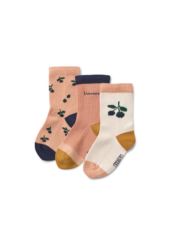 SILAS SOCKS UNISEX 3 PACK - Socks - pale tuscany