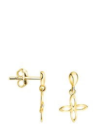 Ej vald, gold-coloured