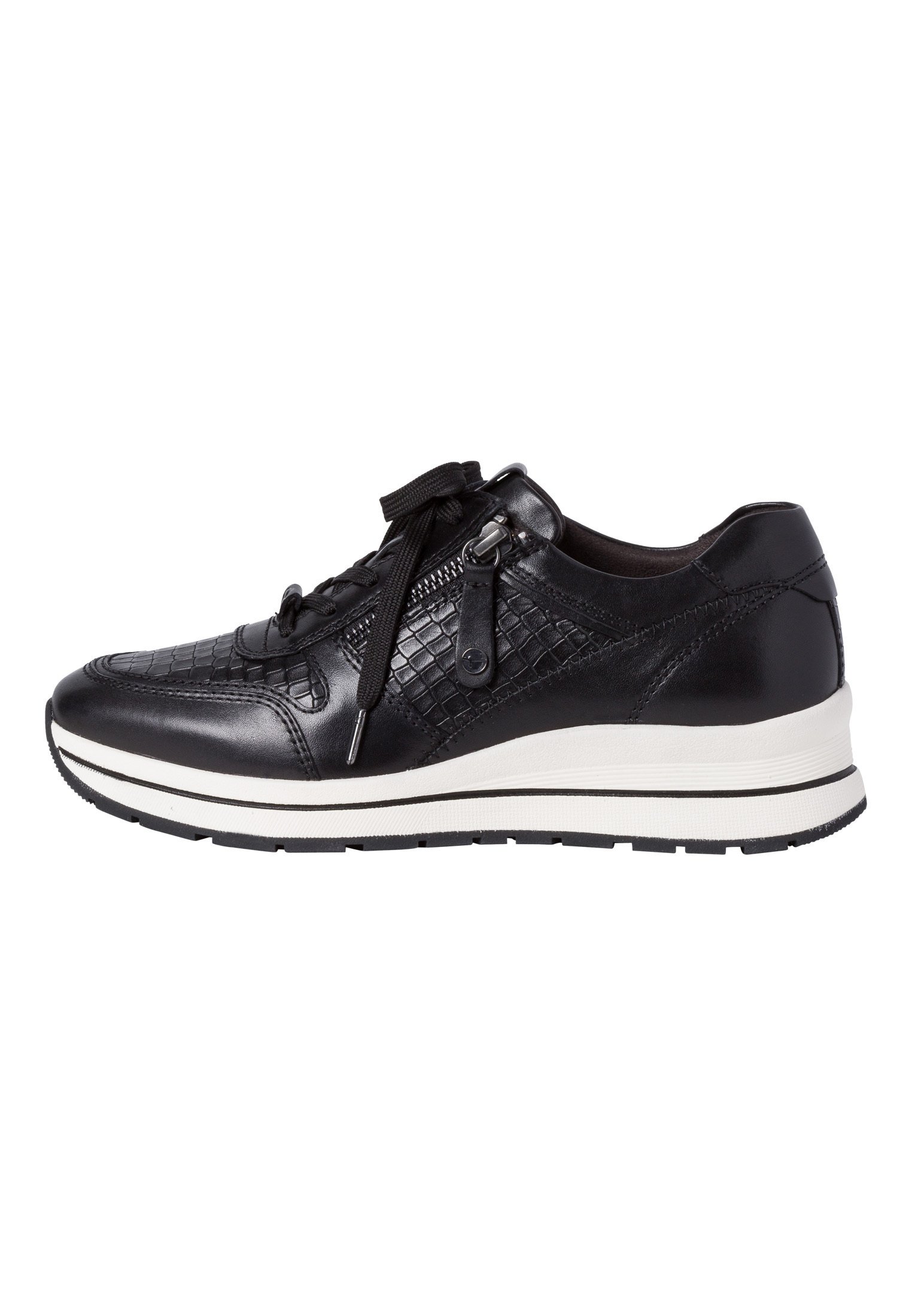 Tamaris Pure Relax Sneakers laag - black/croco/gemêleerd zwart - Zalando.be