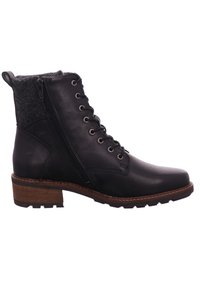 Solidus KINGA CRUST - Lace-up ankle boots - schwarz