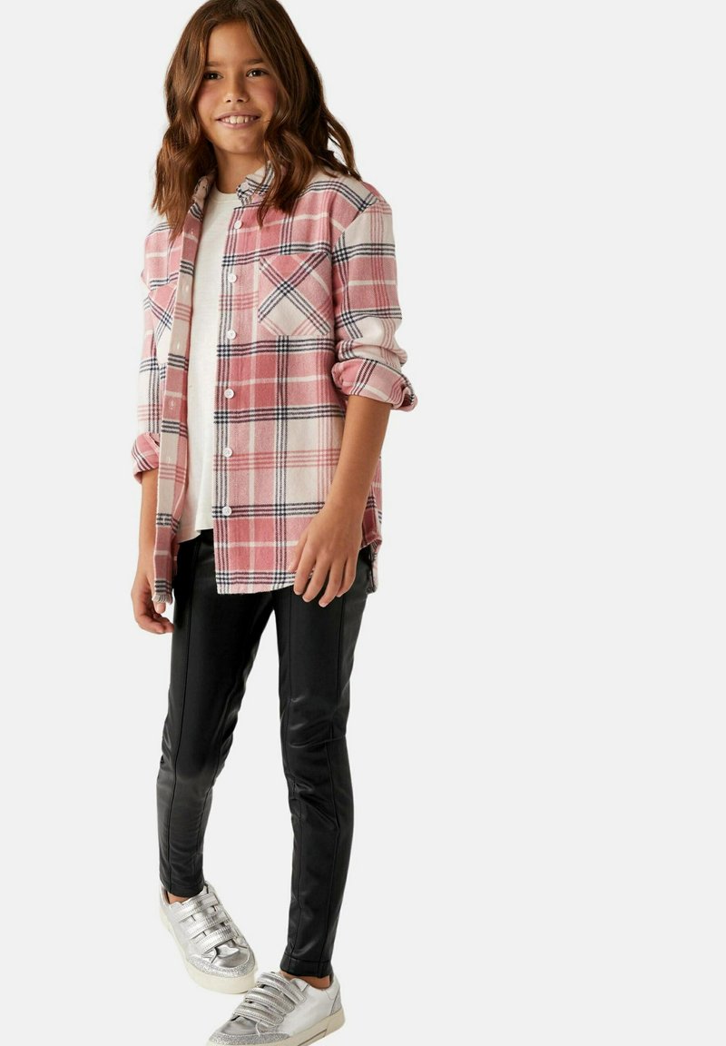 Marks & Spencer FAUX LEATHER Legging black/zwart Zalando.nl