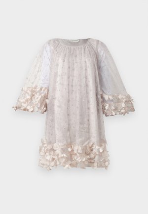 RIVER DRESS - Kokteilinė suknelė / vakarėlių suknelė - pale mushroom/silver-coloured