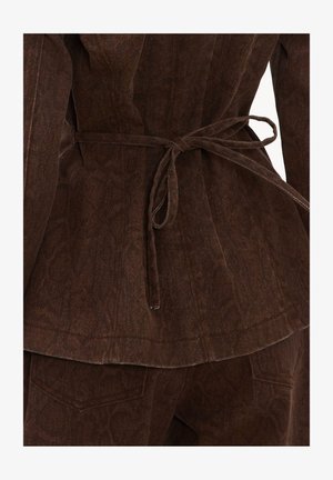 LOAVIES, TRUE DEVOTION - Chemisier - animal snake brown