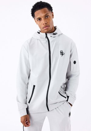 À CAPUCHE TECHNIQUE - Veste mi-saison - argent clair noir