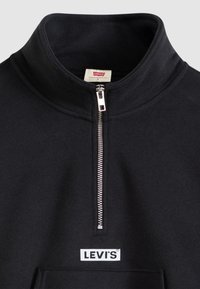 Levi's® GRAPHIC SARA 1/4 ZIP - Melegítőfelső - black