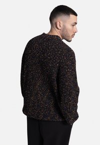 Redefined Rebel ALBERT BOXY - Strikkegenser - black