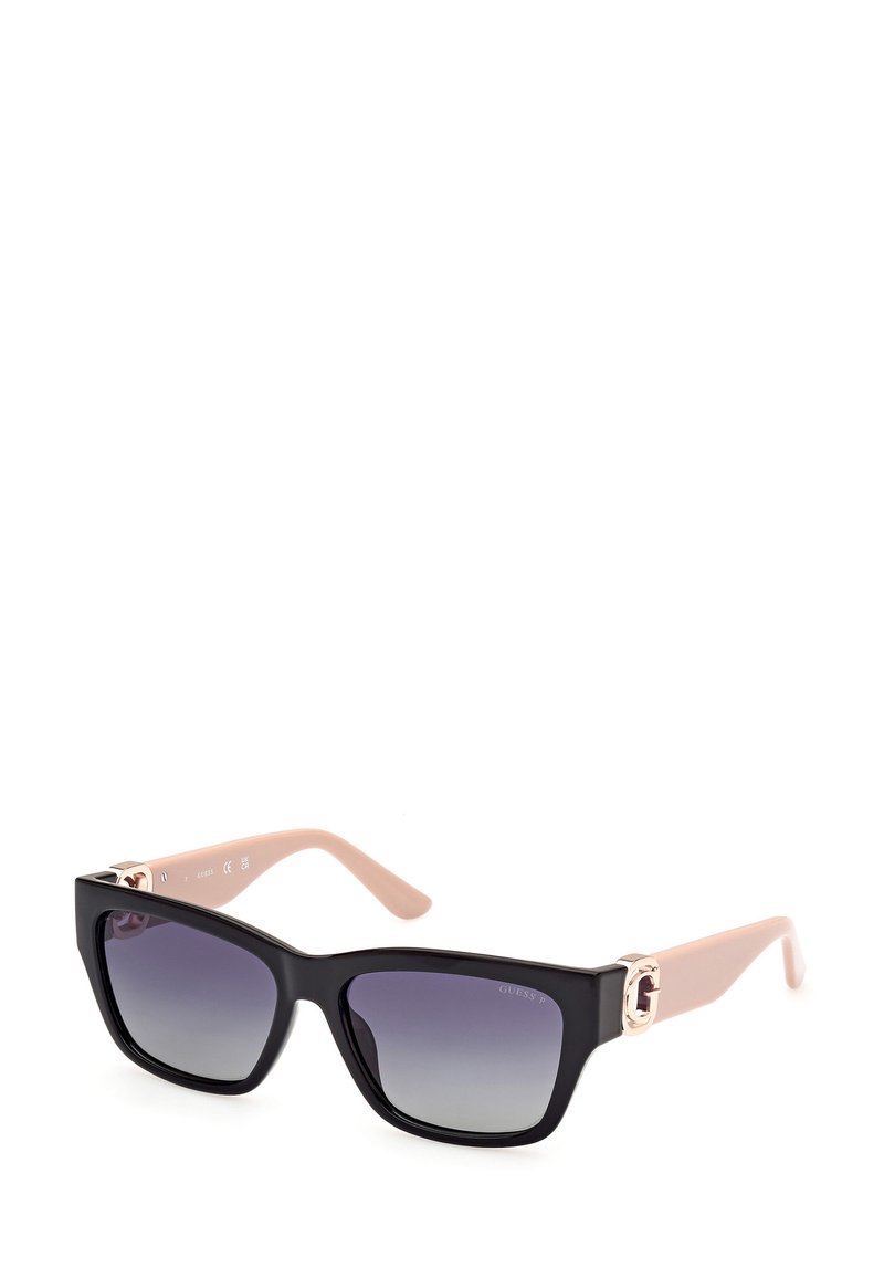 Guess INIETTATO - Zonnebril - nero grigio fumo