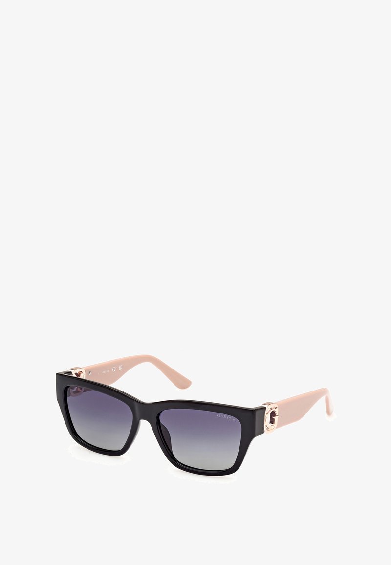 Guess INIETTATO - Occhiali da sole - nero grigio fumo