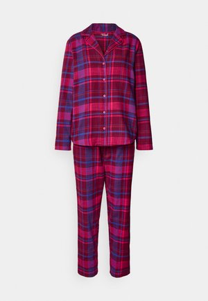 BOYFRIEND CHECKS - Pyjama set - red combination