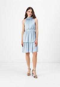 VILA - VINIDIA HALTERNECK SHORT DRESS - Cocktail dress / Party dress - kentucky blue Thumbnail Image 1