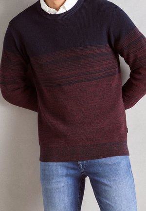 Strickpullover - bordeaux