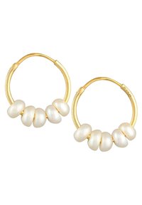 Elli HOOPS MINIMAL DESIGN - Náušnice - gold-coloured