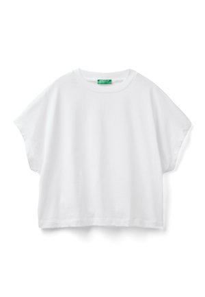 United Colors of Benetton GIROCOLLO   - Basic T-shirt - white
