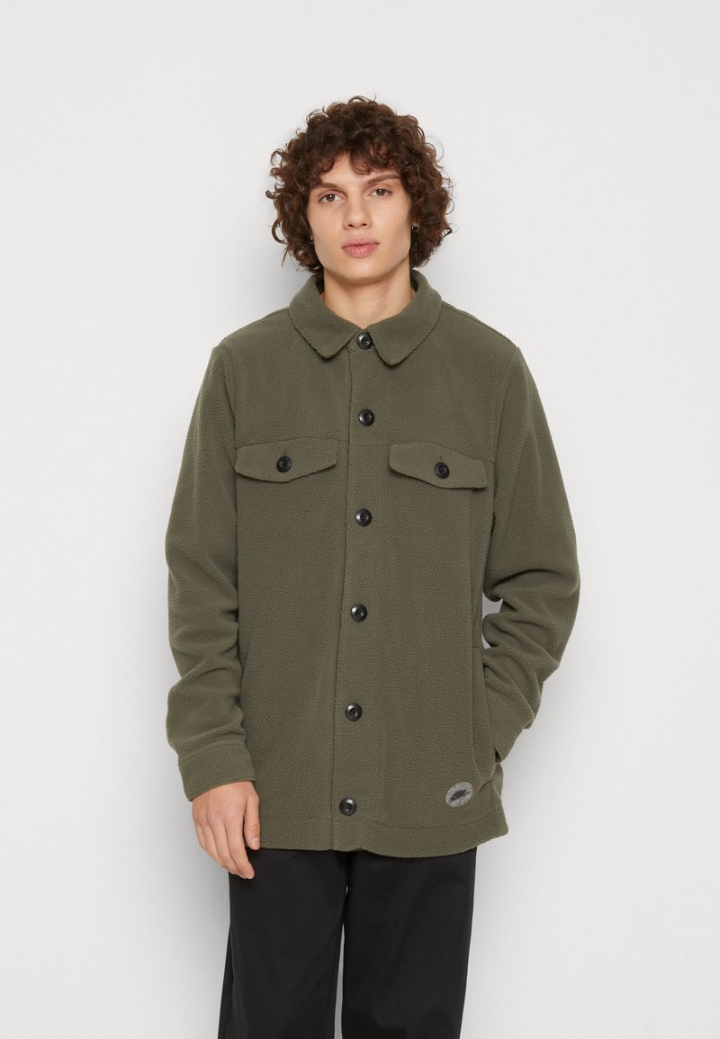 Nike Sportswear JACKET Fleecejacka cargo khaki/khaki Zalando.se