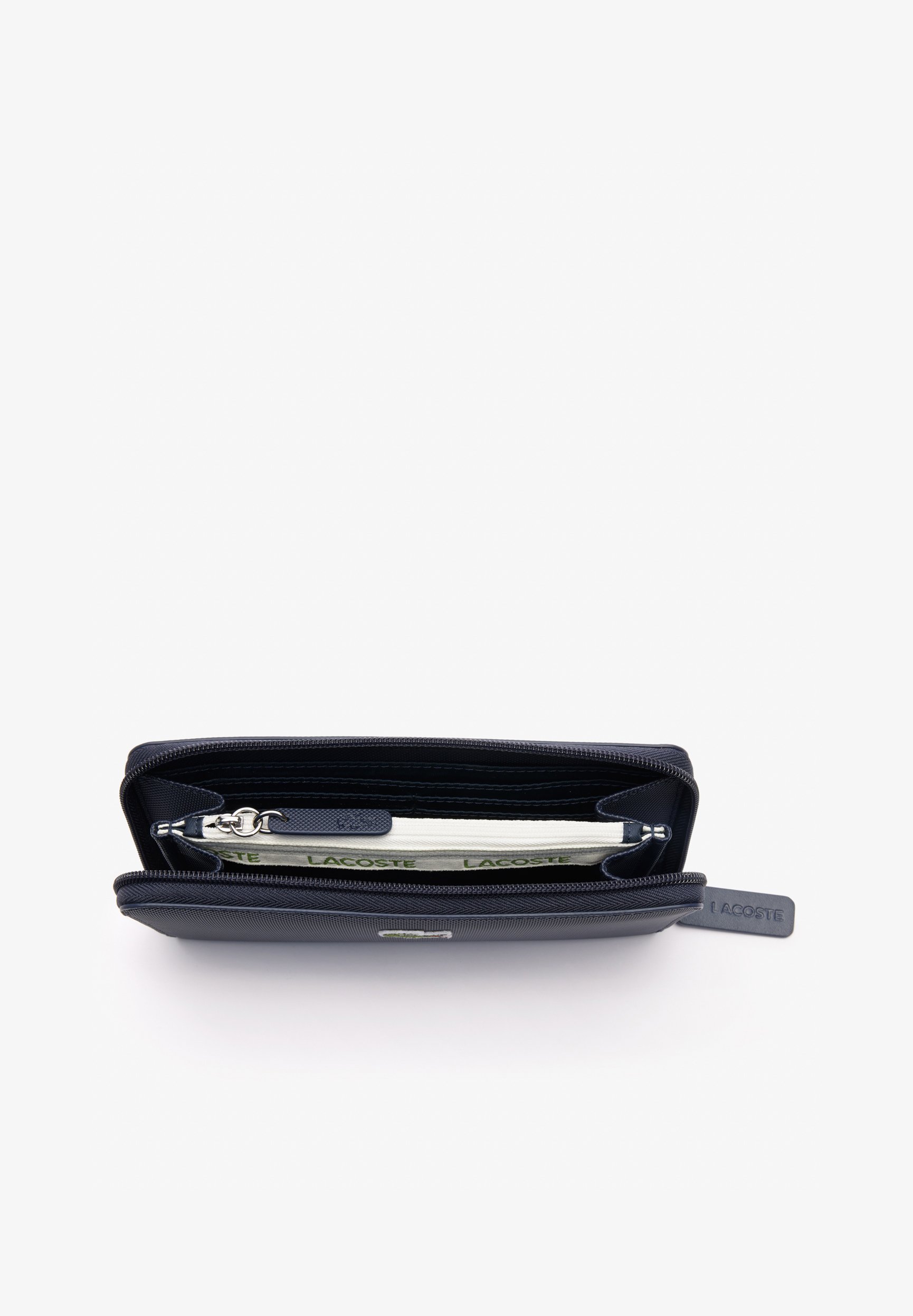 Lacoste L ZIP - Wallet - penombre/dark blue - Zalando.co.uk