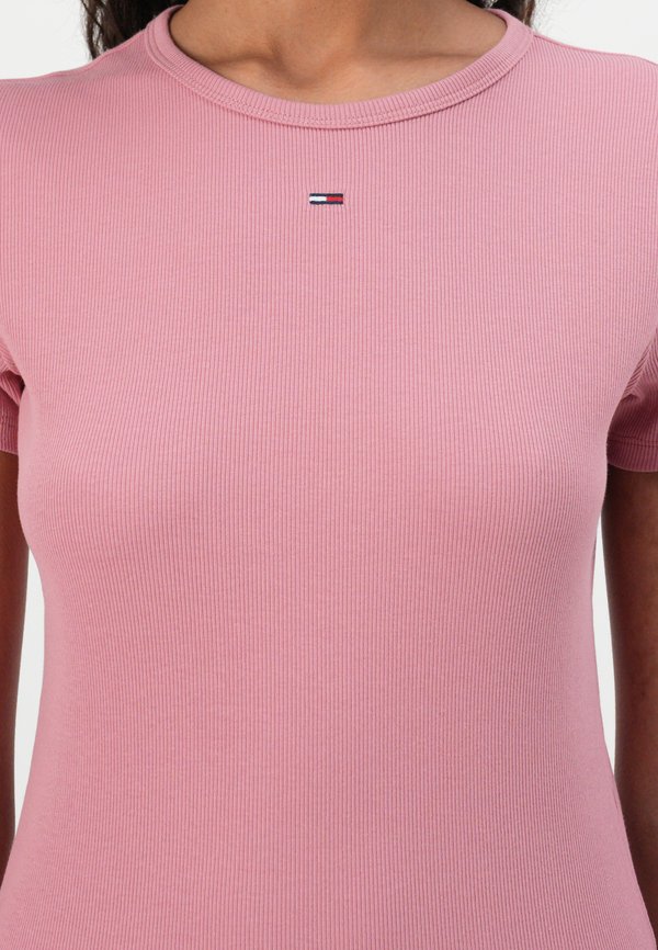 SLIM ESSENTIAL  - Print T-shirt - tahiti berry3