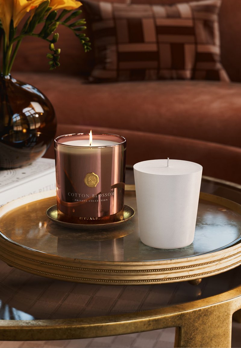 Rituals SCENTED CANDLE REFILL - COTTON BLOSSOM PRIVATE COLLECTION - COMFORT - Duftkerze