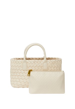 2-IN-1 SET - Toiletti-/meikkilaukku - light beige