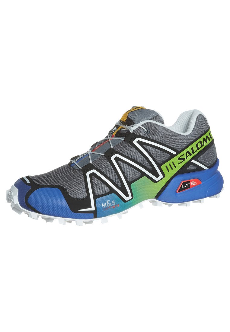 Salomon SPEEDCROSS 3 - Trail hardloopschoenen - grau/grijs - Zalando.nl