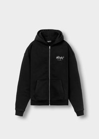 ART DISTRICT ZIP - Sudadera con cremallera - black