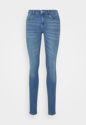 ONLY Tall ONLRAIN LIFE SKINNY - Oprijete (skinny) kavbojke - light blue denim