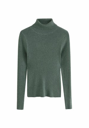 Strickpullover - green