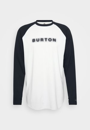 Burton MENS ROADIE BASE LAYER TECH - Apakškrekls - white/black