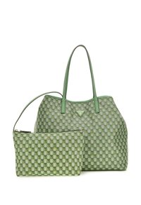 WAVE LARGE SET - Shopping Bag - verde