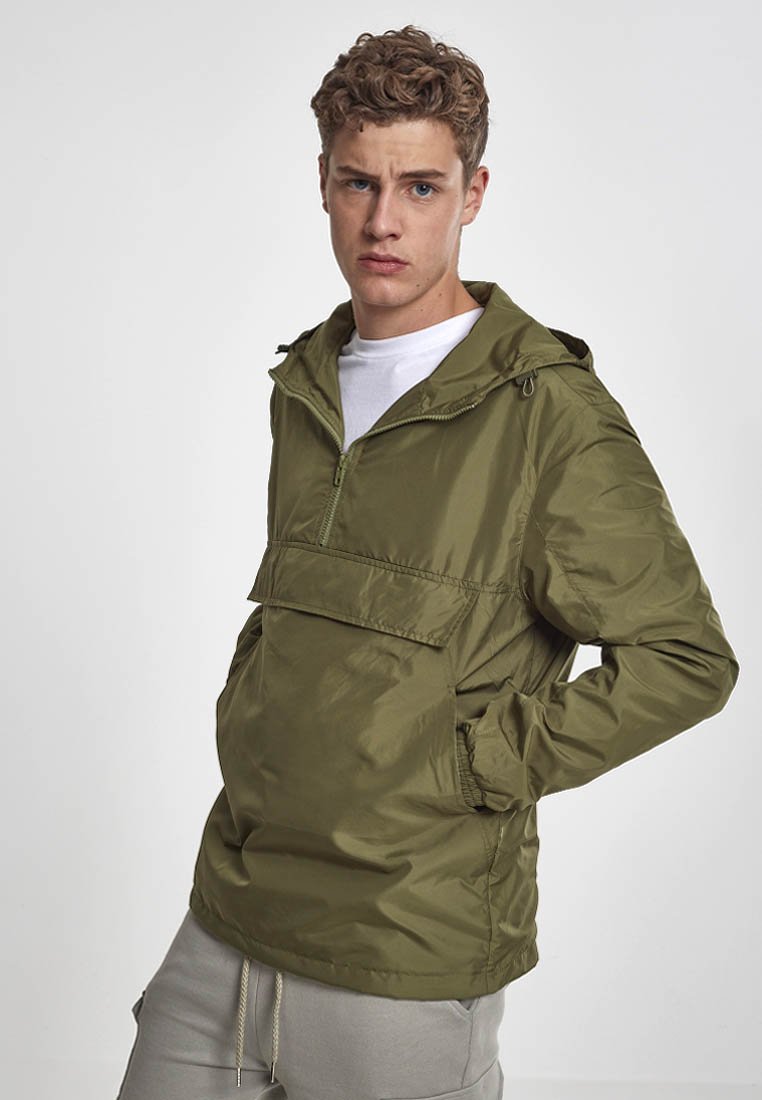 Urban Classics BASIC - Windbreakers - olive