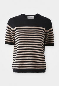 LAJA - T-shirt med print - camel
