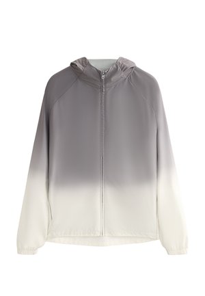 OYSHO LIGHTWEIGHT WATER-REPELLENT REFLECTIVE - Bežecká bunda - grey