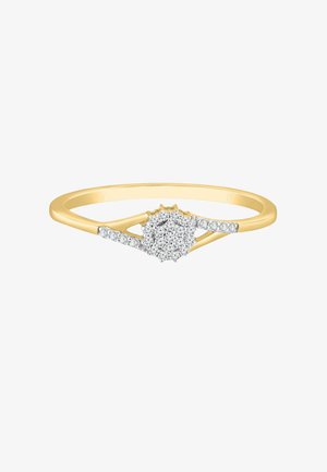 Diamant Exquis, Sõrmus - yellow gold-coloured