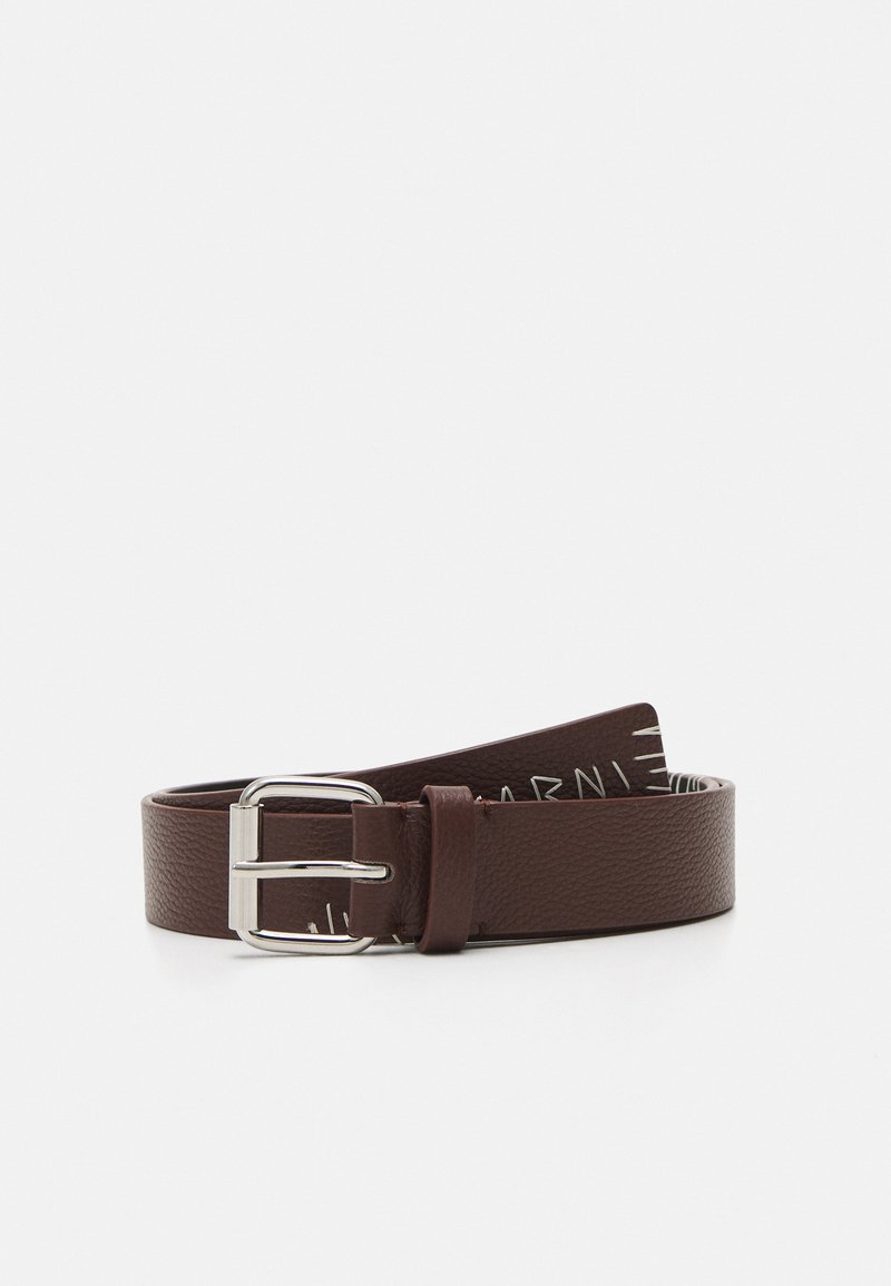 Marni - BELT - Belt - dark chocolate, Enlarge