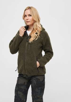 Brandit Fleece jacket - olive