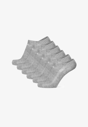 Normani ANKLE GRIP 6 PACK - Socken - grau