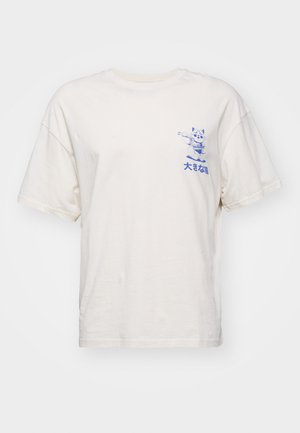 JORTOKYO MARKET TEE  CREW NECK - Print T-shirt - buttercream