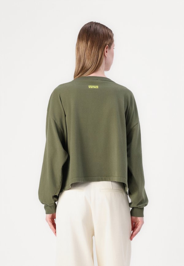 FAZY - Long sleeved top - vintage khaki2