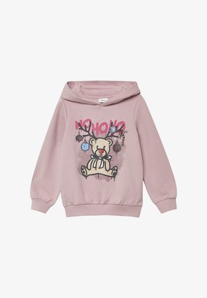 Džemperis su gobtuvu - rosa