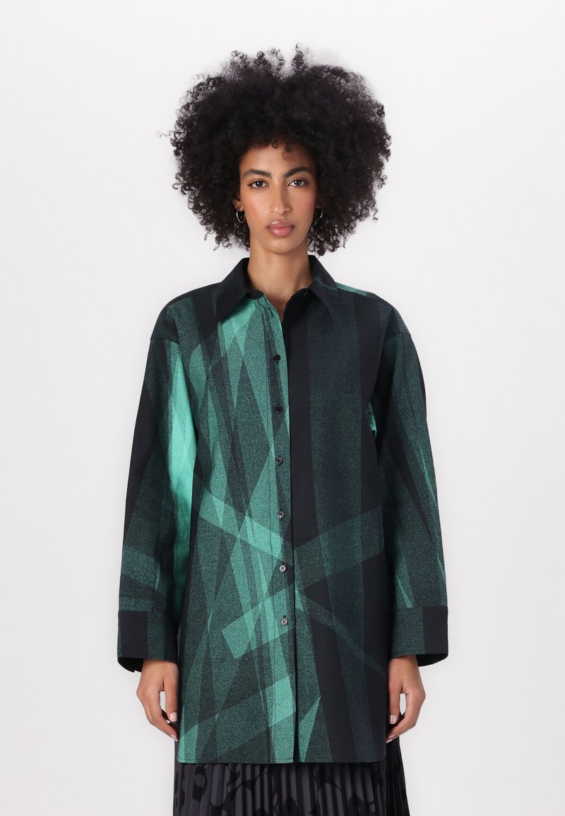 Marimekko HEITTO VIRE - Bluza s gumbima - black